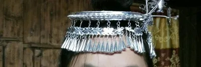 Китайские аксессуары для одежды miao Серебряная головная повязка для волос украшение для сцены танцевальные аксессуары для волос