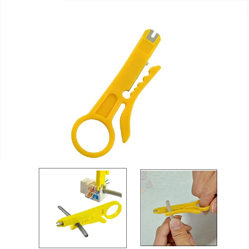 

Hoomall Portable Pilers Wire Stripper Knife Crimper Pliers Crimping Tool Cable Stripping Wire Cut Line Cutter Pocket Multitools