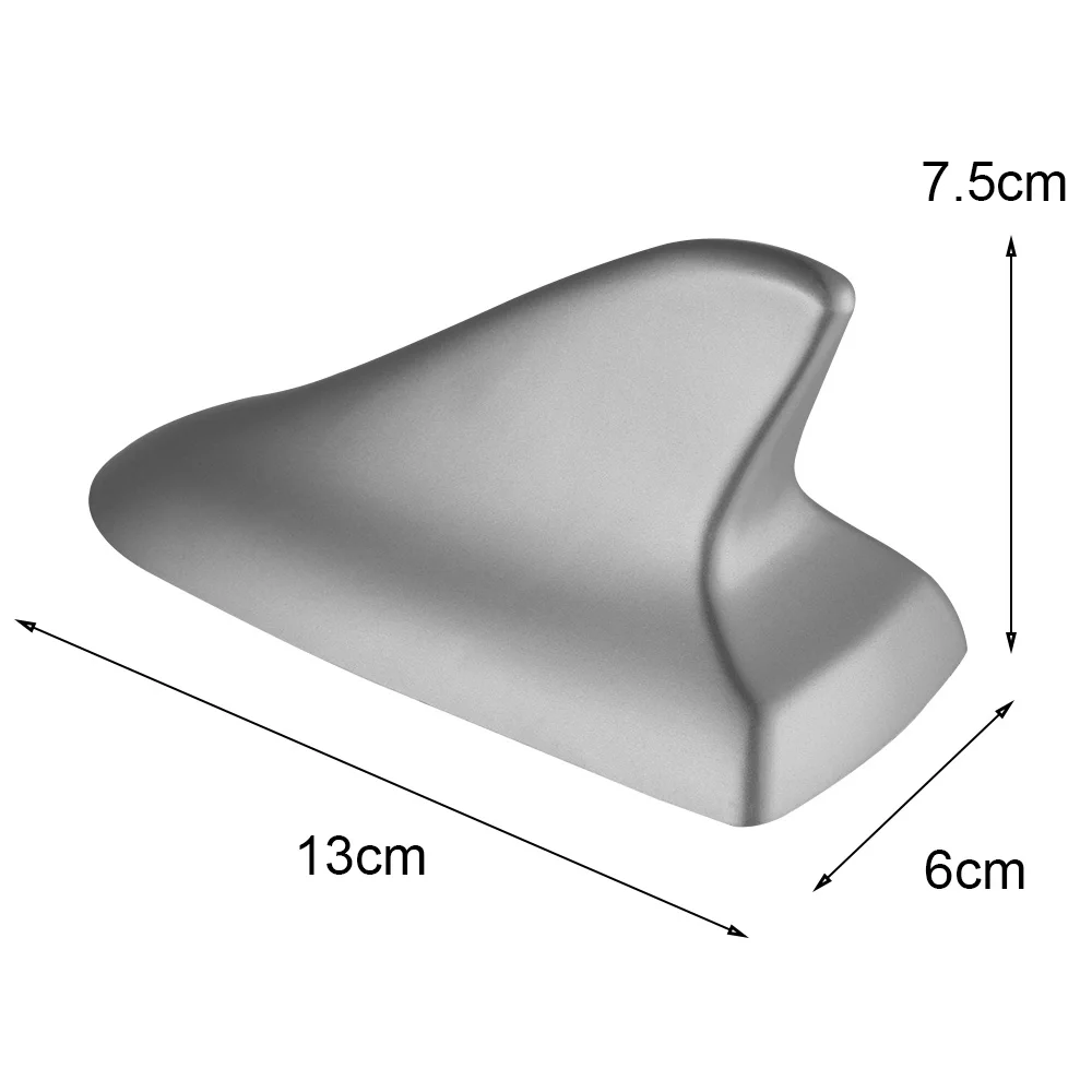 Универсальный черный автомобиль внедорожник Декор стиль Манекен плавник акулы антенна крыши несколько цветов Модифицированная антенна высокого качества обтекаемая