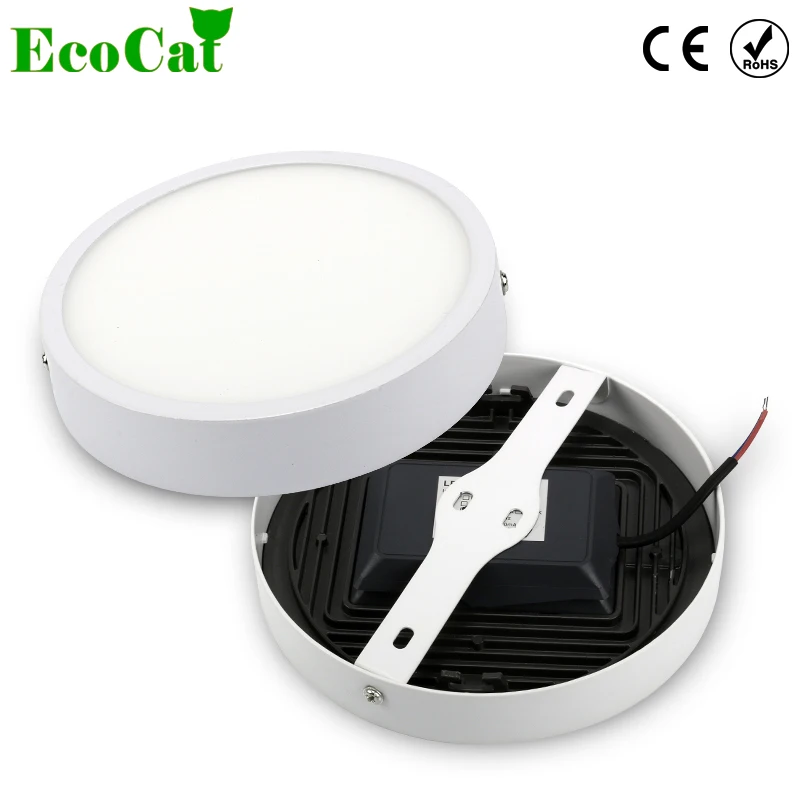 

5W 8W 16W 22W 30W Round Led Panel Light 220V 110V Surface Mounted leds Downlight ceiling light