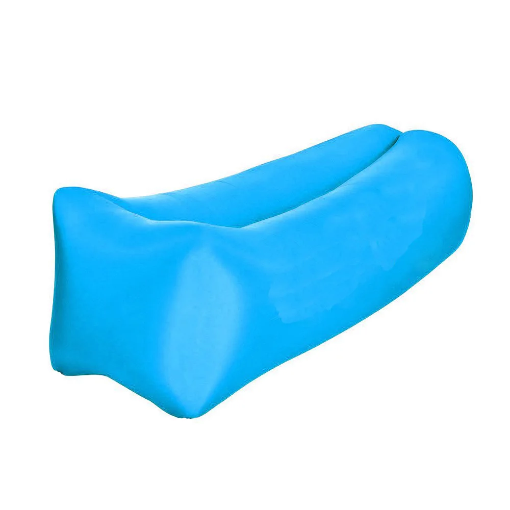 Fast Inflatable air sofa Camping Hangout Bag 210D Oxford Outdoor 25070cm Sleeping Bag Hangout lazy lay laybag Lounger bed (3)