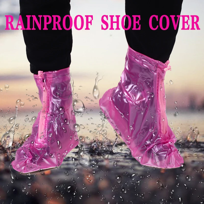 Vehemo يوم ممطر غطاء الحذاء المضاد للماء المطر والعتاد Rainshoes المشي الحقل واقية أغطية الحذاء ل سكوتر الحذاء غطاء غير نافذ للمطر Vehemo يوم ممطر غطاء الحذاء المضاد للماء المطر والعتاد Rainshoes المشي الحقل واقية أغطية الحذاء ل سكوتر الحذاء غطاء غير نافذ للمطر