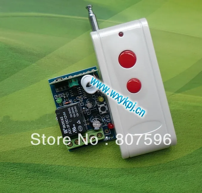 100% новый обучающий Код DC 12 V 10A 1CH 1000 m RF беспроводной пульт дистанционного