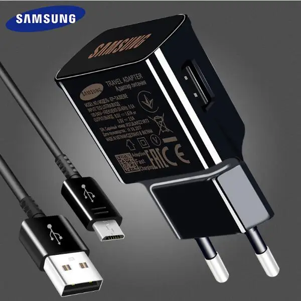 Samsung Galaxy S6 S7 edge Fast Charger Original 9V1.67A Travel Adapter 1.2/1.5m Micro USB Cable Quick S 6 C5 J1 J2 J3 J5 Note2