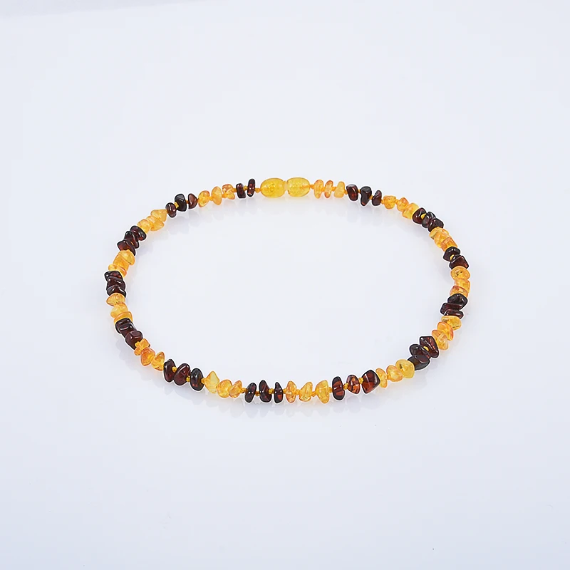 

40cm Women Jewelry Birthday Gifts Gold Ambar Beads Necklace Certified Authentic Genuine Baltic Natural Ambar Necklace for Adults