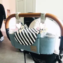 Oklady Детские коляски большой емкости Мумия многофункциональная сумка для подгузников дорожная сумка для подгузников кормящих подвесная сумка для хранения
