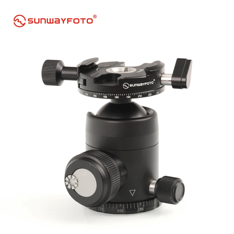 SUNWAYFOTO FB-36IIDDHi Tripod head for DSLR Camera Tripode Ballhead Professional Aluminum Monopod Panoramic Tripod Ball Head