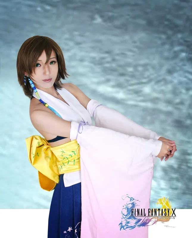 FF10 FFX ファイナルファンタジー10 ユウナ コスプレ フルセット