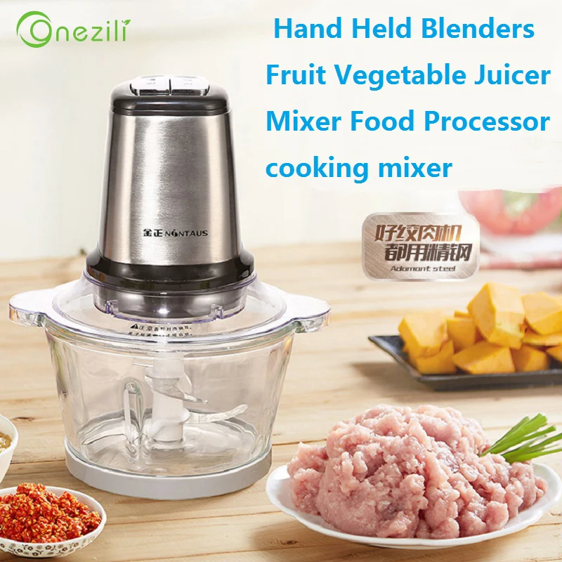 Food Processor cooking mixer Hand Held Blenders Fruit Vegetable Juicer Mixer200W 220Vjuicer