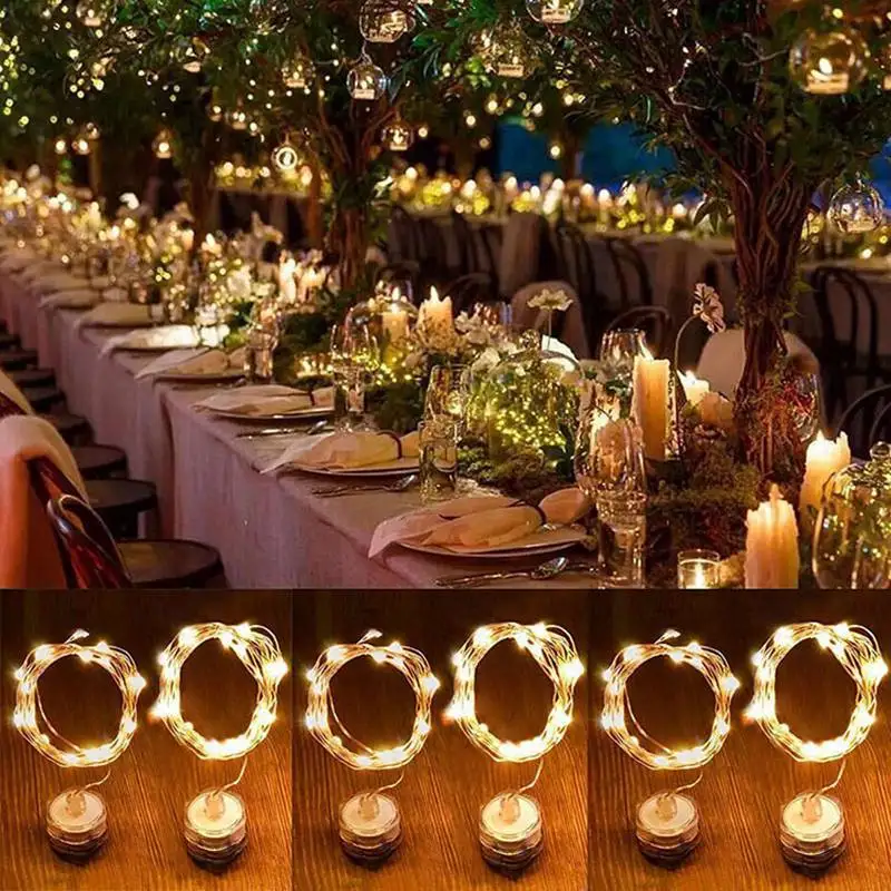 1Set LED Waterproof Starry String Lights Christmas Lights Fairy