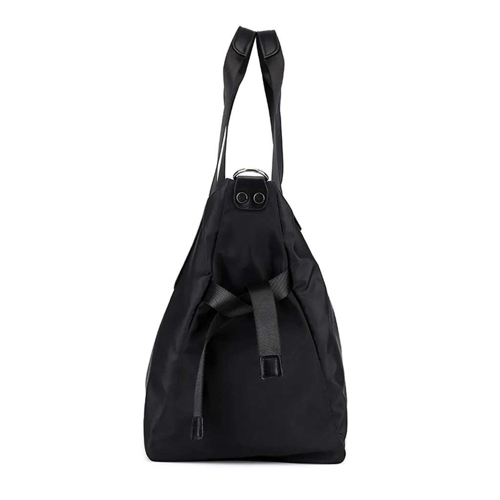 Роскошные сумки женские сумки большая сумка через плечо Модные женские уличные простые большого объема молния нейлоновая сумка для путешествий