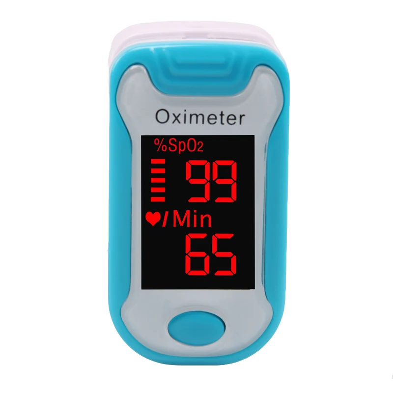

Medical Pulse Oximeter Portable Finger Pulse Oximeter LED Fingertip Oximeter Blood Oxygen Saturation Monitor
