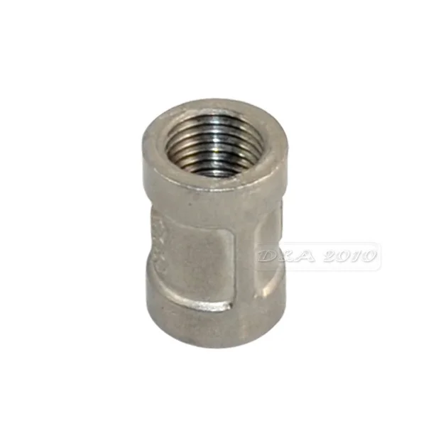 

1/4" Female x 1/4" Female Couple Stainless Steel SS 304 Threaded Pipe Fittings