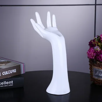 

New Free Shipping 1 Pc Female Mannequin Hand Display Ring Bracelet Jewelry Ornaments Props Model Stand Bracket
