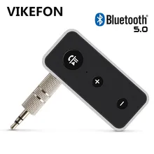 VIKEFON Bluetooth 5,0 приемник музыкальный Bluetooth адаптер 3,5 мм AUX разъем для автомобильного динамика беспроводной стерео Bluetooth аудио приемник