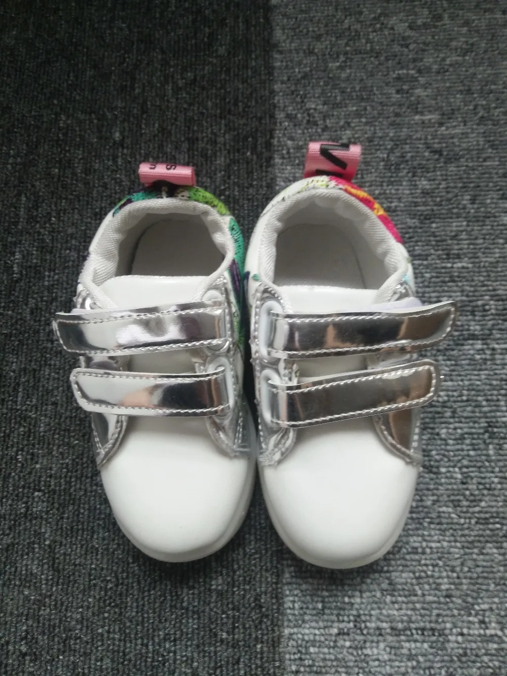 kids clear shoes