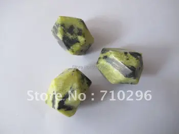 

10 pcs/lot Lemon Stone Pendants 15x20mm Natural semi stone Jewelry Pendants Top Drilled