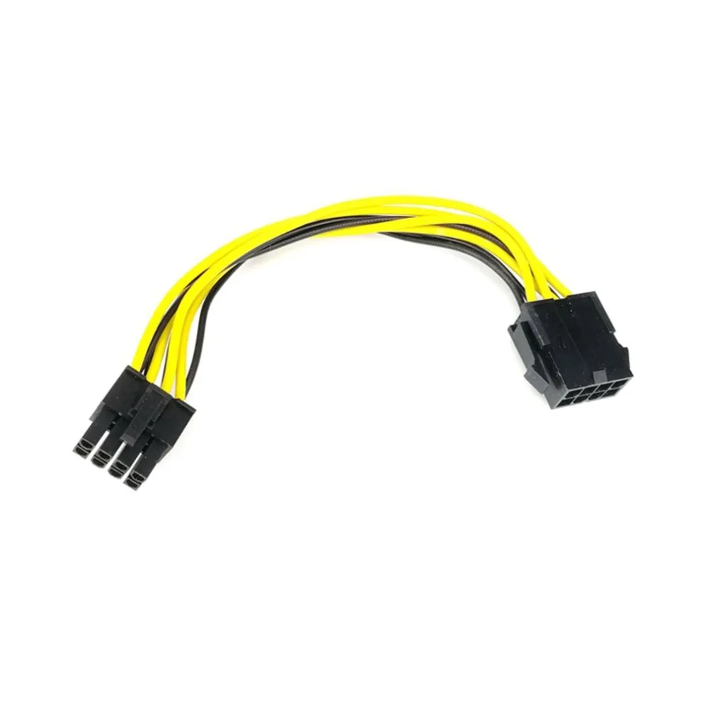 

CPU Power Supply Cable 8Pin Extension Cable 8P to 8P Male to Female Cord Motherboard Extend Cable Adapter for Miner PC