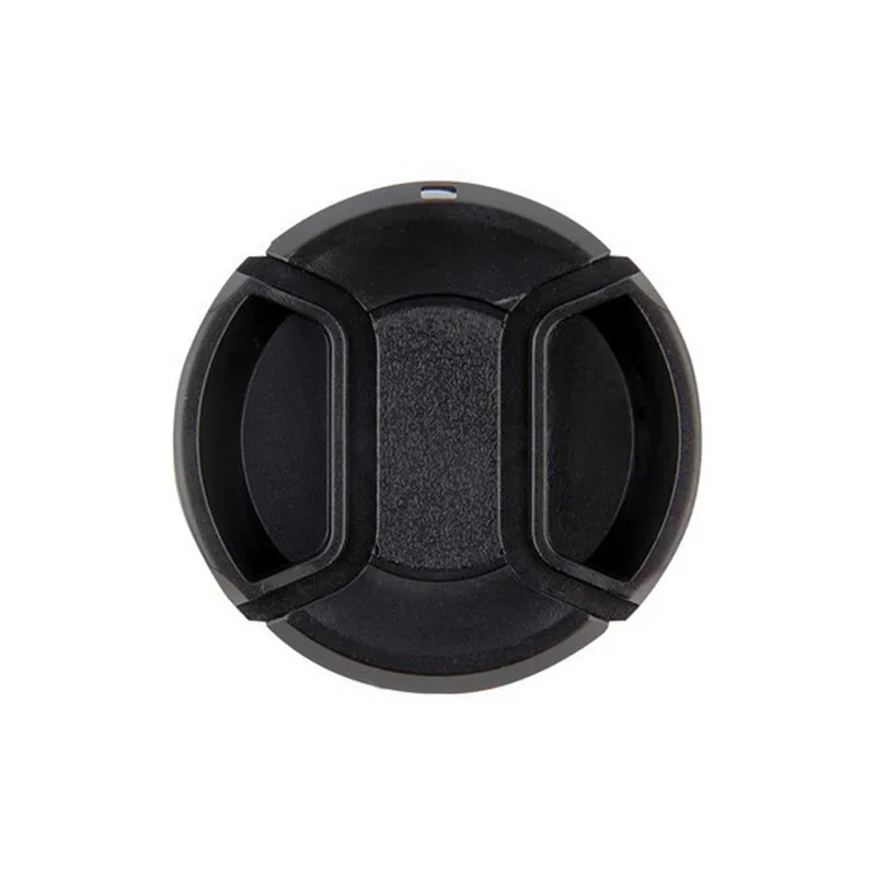 77mm Center pinch Front Camera Lens Cap with Anti lost Rope Filter