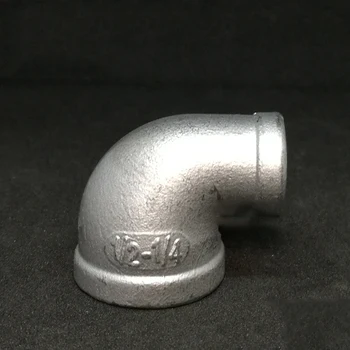 

1-1/4" BSP Female x 1" BSP Female 90 Degree Elbow 304 Stainless Steel Reducer Pipe Fitting Connector For Water Oil Air