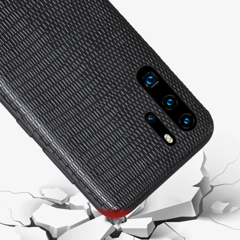 Натуральную кожу текстура под ящерицу чехол для huawei P30 pro Lite 360 полная защита чехол для коврики 20 P20 Pro Lite Honor 8X 20 Pro 10 Huawei Y9 Y7 P SMART, Mate 20 lite, P30 Lite P20 Lite, P30 Pro P20 Pro
