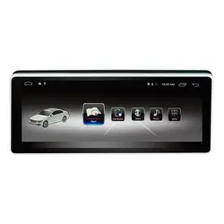 Автомобиль мониторы Android 7,1 для Mercedes Benz C Class 2011 до 2014 10,25 "RHD Авто Радио мультимедийный плеер автомобиля gps навигатор