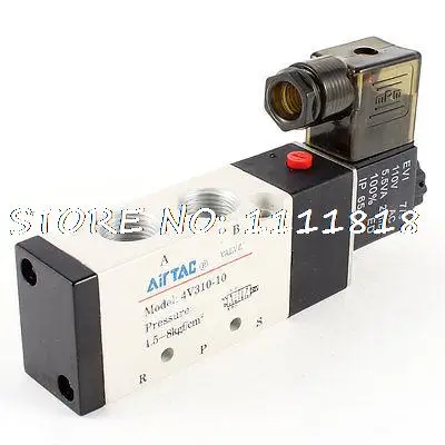 

AC 110V 29mA Inner Guide 2 Position 5 Way Air Control Solenoid Valve