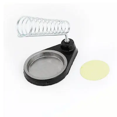 

11.11 Free Shipping Round Base Metallic Spring Soldering Station Iron Stand Holder Bracket