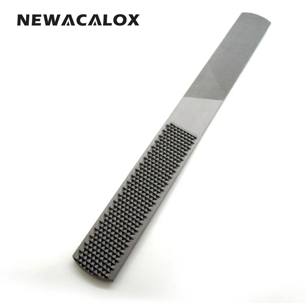 

NEWACALOX Filling Needle Alloy Square Wooden Microtech DIY Flat Half Round Mini Tools Woodworking 4 IN 1 Wood Carving Files Rasp