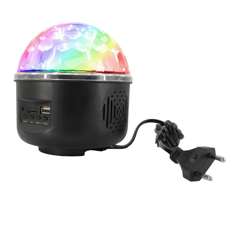 Led Garland Light Remote Control Crystal Magic Ball 10W 6 LED Stage Light Party Disco DJ Club KTV Luces De Navidad 35DC30