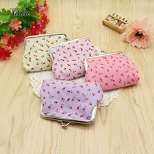 Женский монета с изображением женщины кошелек с цветочным принтом маленький кошелек Портативный клатч для девочки изменение денег сумка HASP Кошельки бумажники Лидер продаж