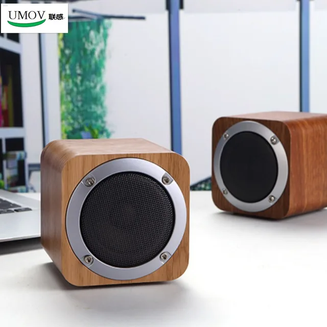 Hot 2017 Mini Wooden box(MDF) speaker Unique bass boost techniqueFull