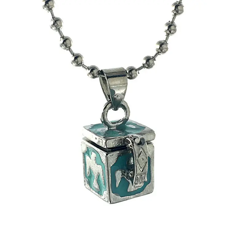 

Retro Alloy Can Open Religious Box Perfume Bottle Necklace Storage Paper / Tooth / Hair / Urn Phase Box Jewelry Ornaments Gift