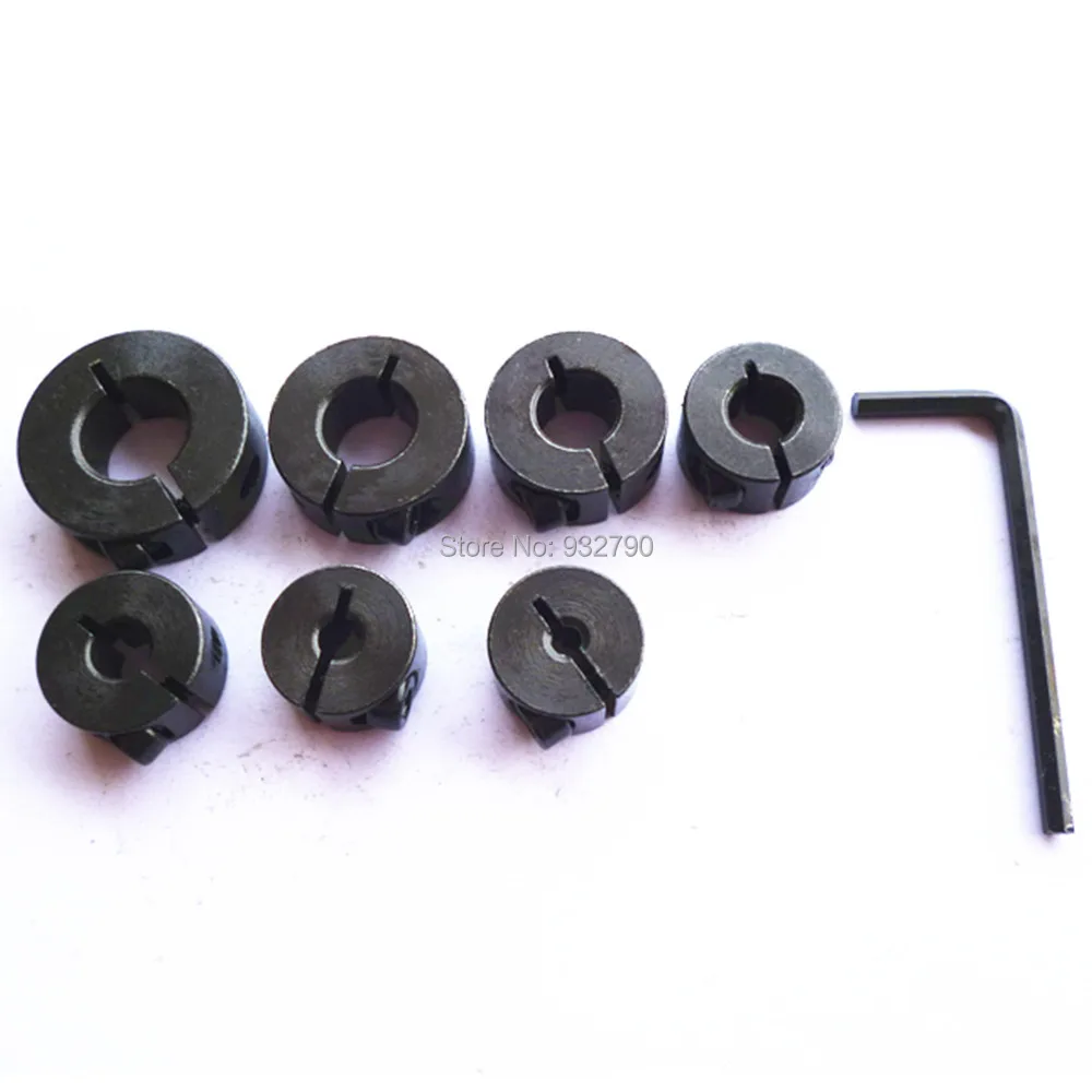Drill Chuck Depth Stop Collars  Hex Wrench for Drill Bits Consistent Drilling