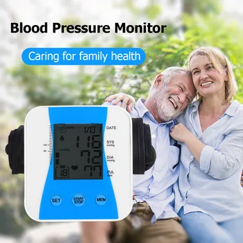 

Hot Automatic Digital Arm Blood Pressure Gauge BP Sphygmomanometer Meter for Arterial Pressure Dropshipping