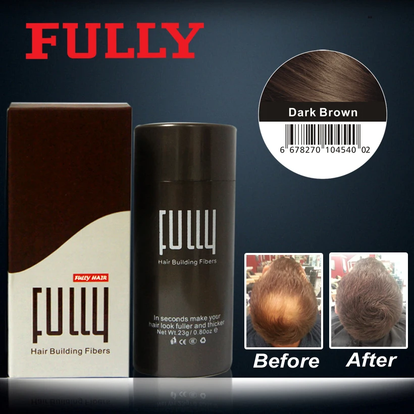 Retail FULLY hair building fibers dark brown (totally 18 colors)|fiber  mascara|fiber multiplexerbuild case - AliExpress