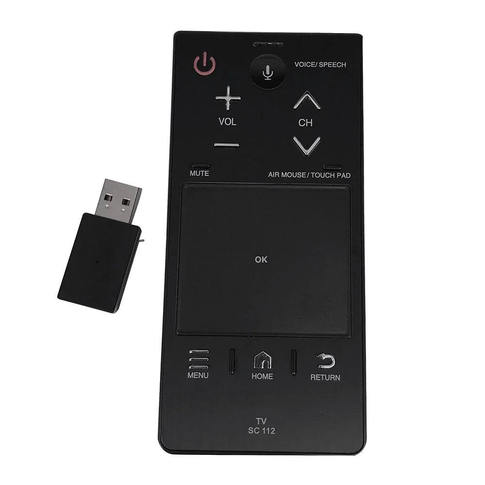 

NEW Original for Sharp TV Voice control Touch PAD Remote Control SC 112 36004/SDPPI/2014 with USB