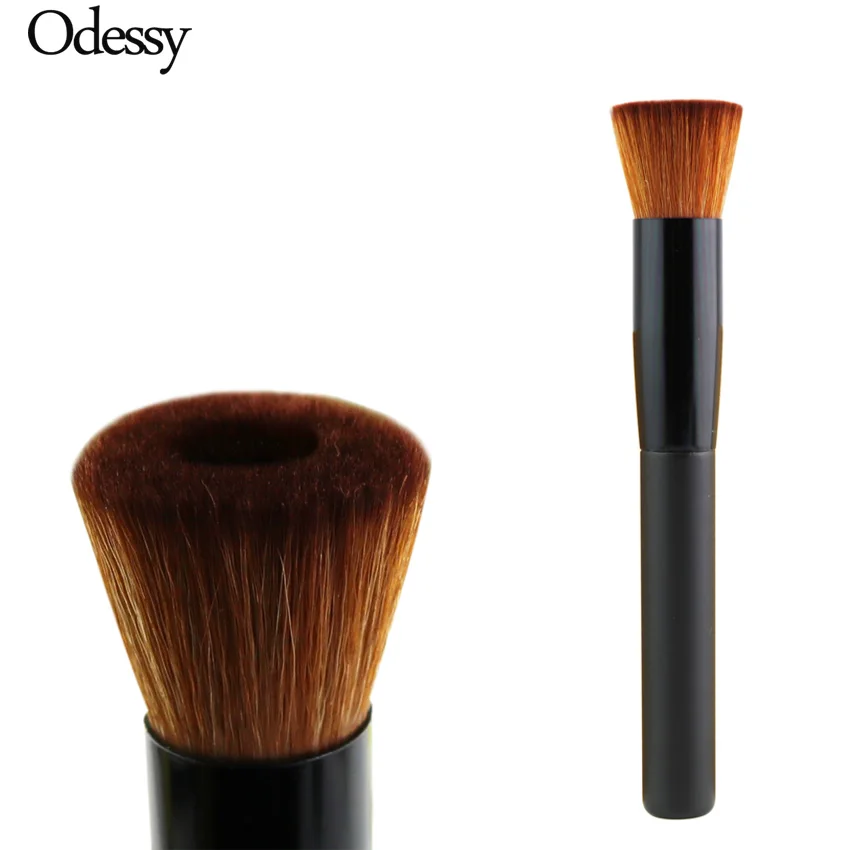 ODESSY Liquid Foundation Makeup Brush Single Professional Face Make up Tool Beauty Cosmetics Brush