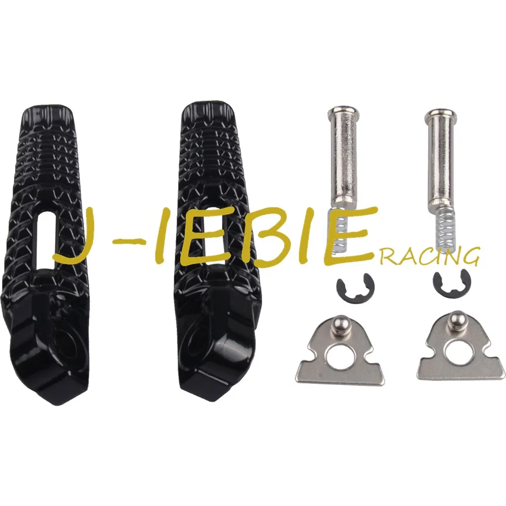 Черные задние колышки для подножки Suzuki GSXR 1000 GSXR1000 2005 2016 600/750 GSXR600 GSXR750 2006 B KING 2008