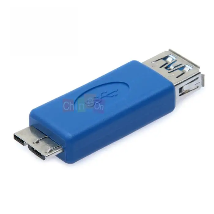 

Fashion Micro USB 3.0 OTG On-the-Go Host Adapter for Samsung Galaxy Note 3 Blue