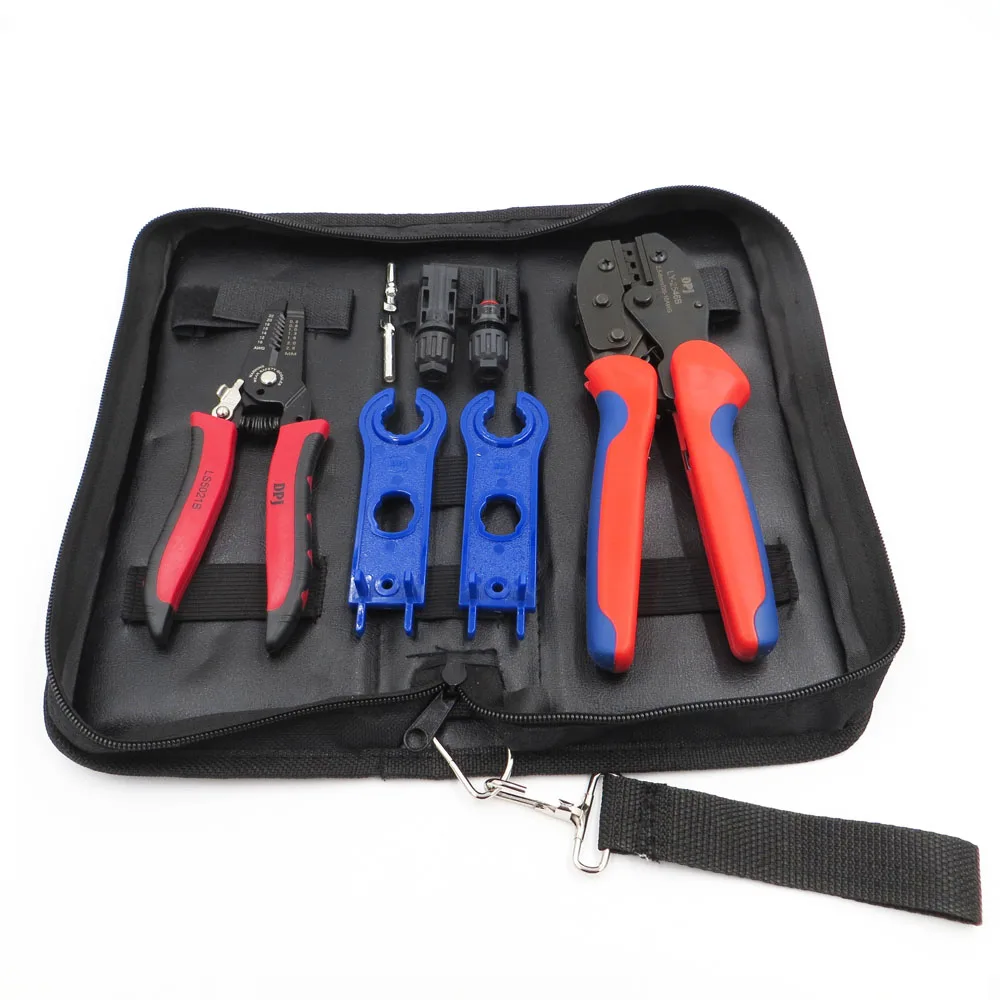 LY2546B MC4 Crimping tool kits for MC4 connector 2.5 4 6.0mm2 solar cable Crimp tools DIY power