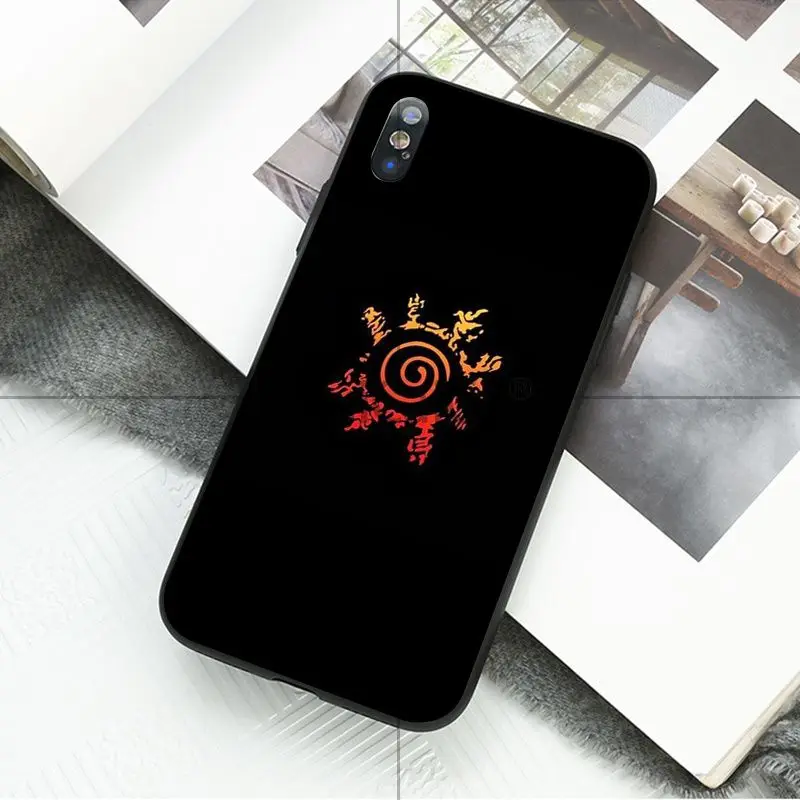 Ruicaica Наруто Shippuden xiao логотип клиента высокое качество чехол для телефона для iPhone 8 7 6 6S Plus 5 5S SE XR X XS MAX Coque Shell - Цвет: A5