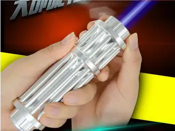 

HOT! High Power Military 100000m 100w Blue Laser Pointers 450nm Flashlight Burning Match/Burn light cigars/candle/black Hunting