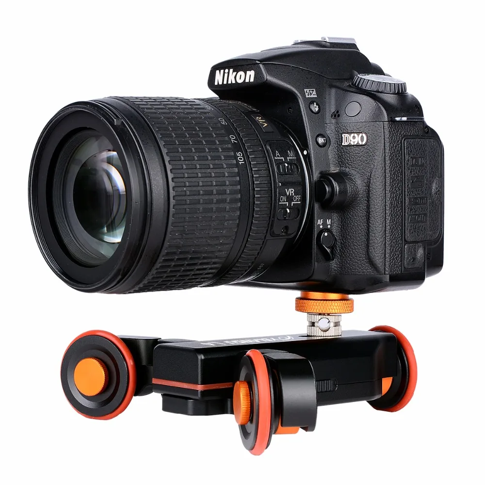 

NEW Electric Autodolly Video Car Motorized DSLR Dolly Track Slider Skater With Remote Control for Youtube Vlogging /Phone camera