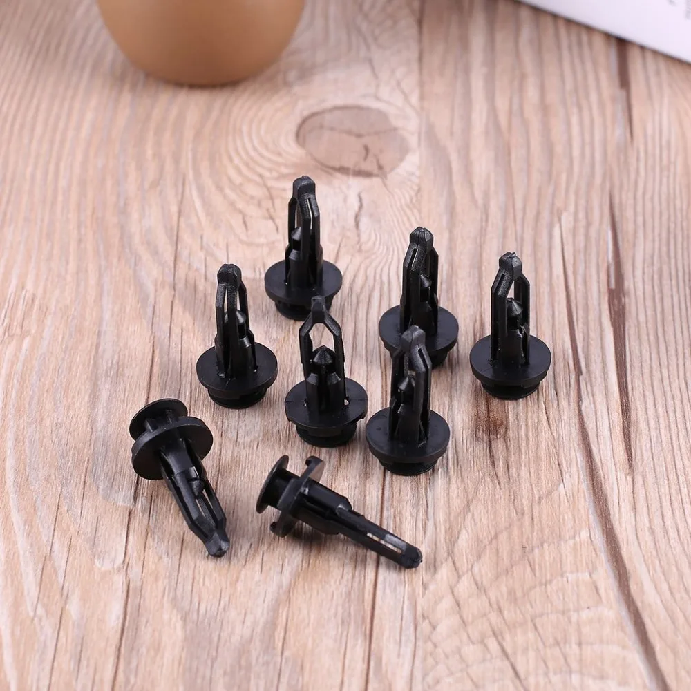 

30 Pcs 9mm Automobiles Bumper Clips Expanding Screw Rivets Hole Diameter ABS Plastic Car Styling Fender Fasteners Fixer