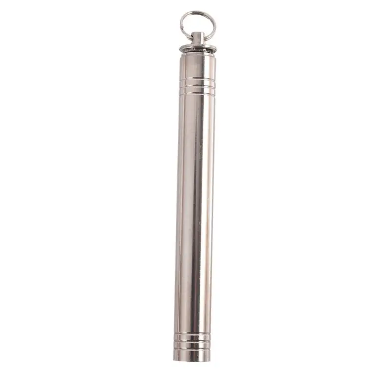 

New Pro Multifunction Titanium Toothpick With Waterproof Titanium Case Lightweight Women Self Defense EDC Titanium Tool