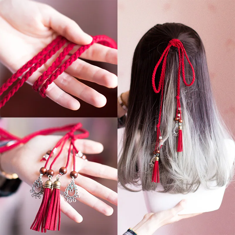 Tassel hair rope hanfu deserve to act the role of ancient costume tire ...
