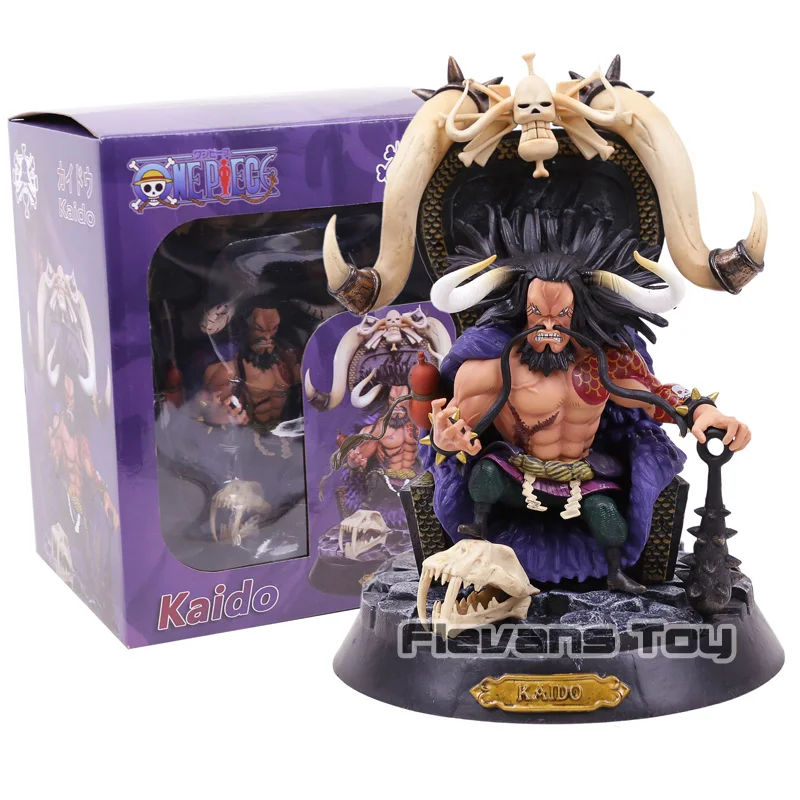 Аниме One Piece экшн фигурка Kaido Статуя Модель Куклы Украшение ПВХ Коллекционная