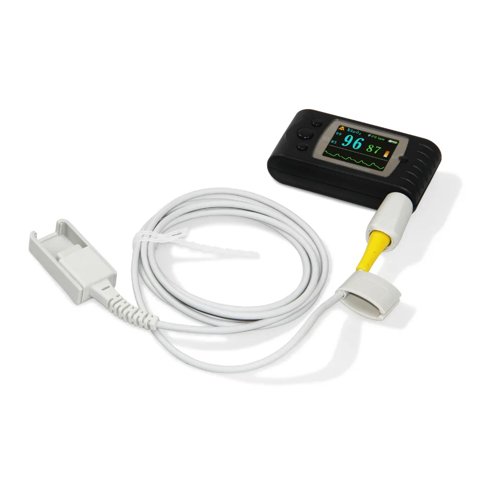 CONTEC FDA CMS60C Пульсоксиметр на кончик пальца+ PC программное обеспечение, SPO2 PR монитор пациента