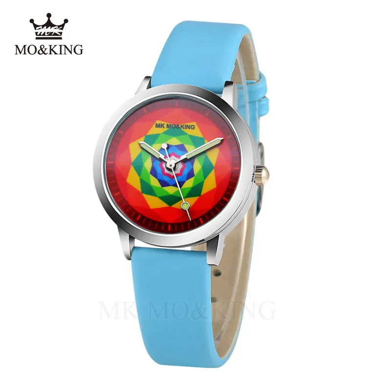 Relogio feminino 2019 детские часы с рисунком из мультфиломов калейдоскоп часы модная детская одежда милый резиновый кожа кварцевые часы девочка